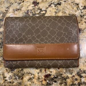 Nina Ricci Leather Wallet with Kisslock